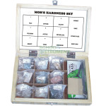 Mohs Hardness Set, Collection of 9 Mohs Hardness Set